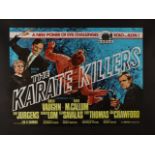 MAN FROM UNCLE: THE KARATE KILLERS (1967) - UK Quad, 1967