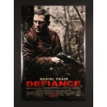 DEFIANCE (2008) - Daniel Craig Autographed One-Sheet, 2008