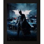 THE DARK KNIGHT RISES (2012) - Christian Bale Autographed Photo