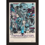 THE TERMINATOR (1984) - Signed, Dated and Hand-Numbered Timed Edition Print by Tyler Stout, 2020