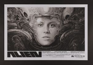 ALIEN (1979) - Hand-Numbered Limited Edition Print by Grzegorz "Gabz" Domaradzki, 2019