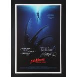 A NIGHTMARE ON ELM STREET (1984) - Robert Englund and Heather Langenkamp Autographed Limited Edition