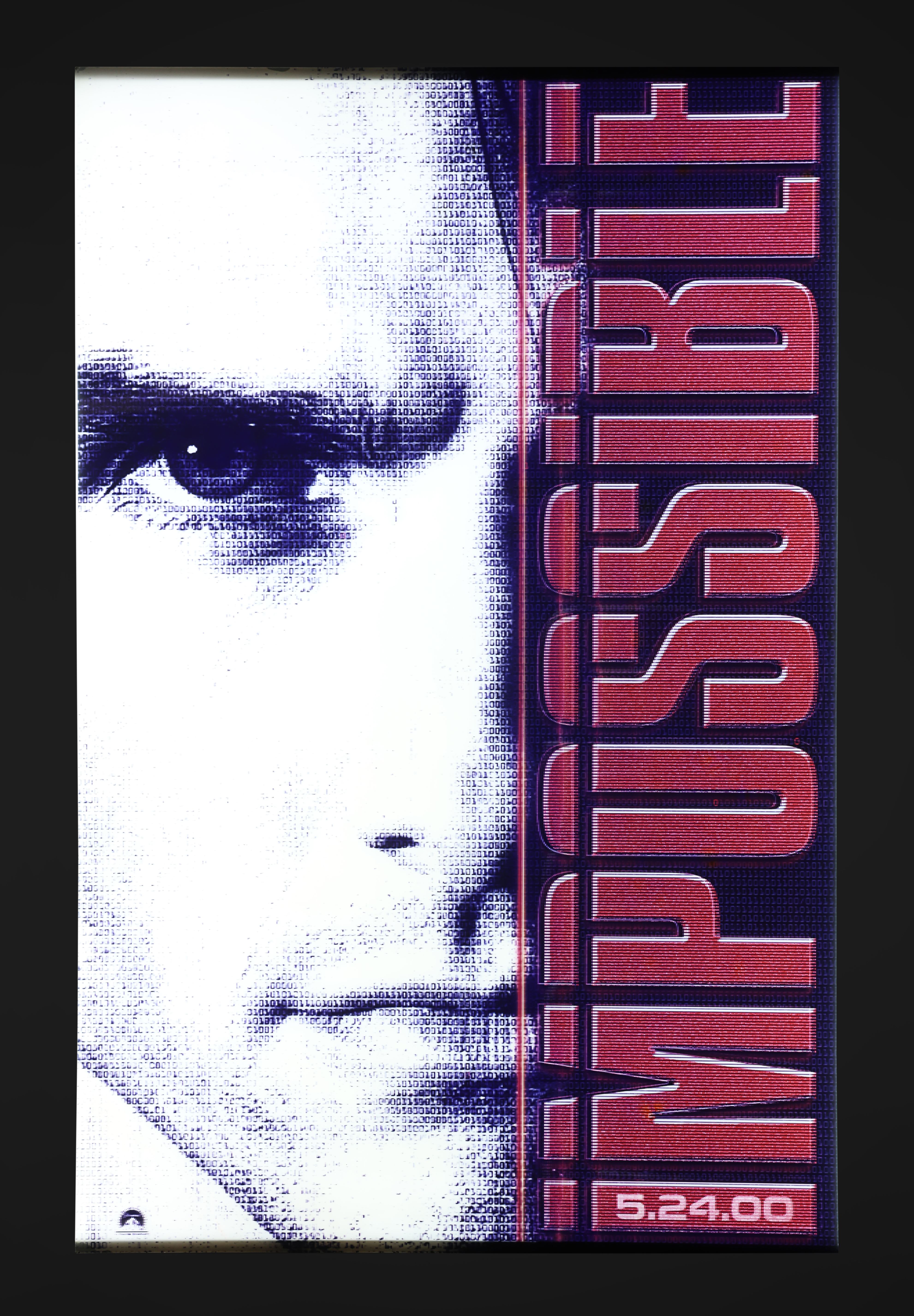 MISSION: IMPOSSIBLE 2 (2000) - David Frangioni Collection: Prototype 3D Lenticular One-Sheet, 2000