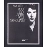 THE GRADUATE (1967) - David Frangioni Collection: Special Vista Recruitment Poster - Linen-Backed, 1