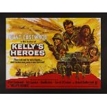 KELLY'S HEROES (1970) - UK Quad, 1970