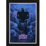 THE IRON GIANT (1999) - Hand-Numbered Limited Edition Variant Print by Kilian Eng, 2016