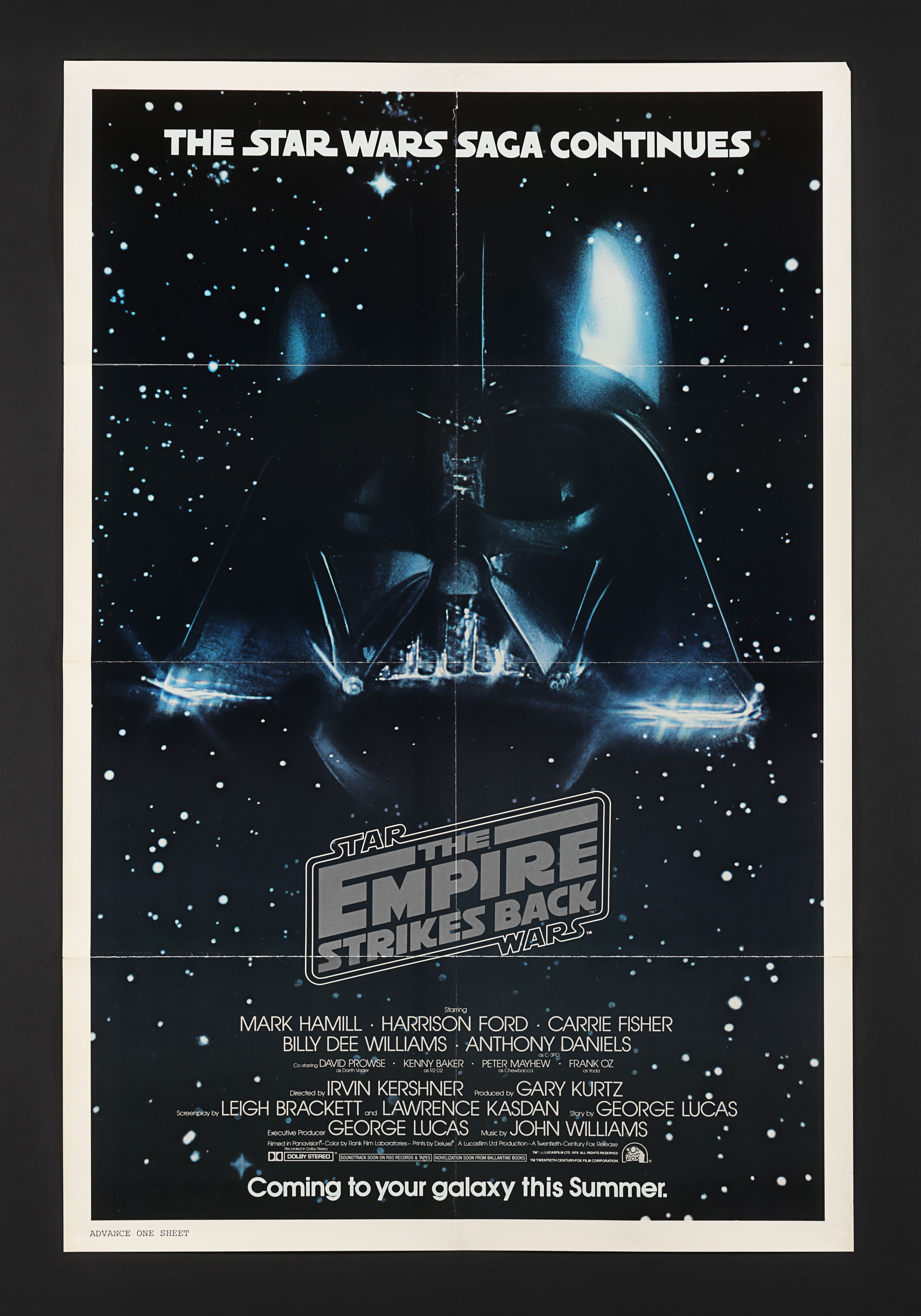 STAR WARS: THE EMPIRE STRIKES BACK (1980) - US One-Sheet Advance, 1980