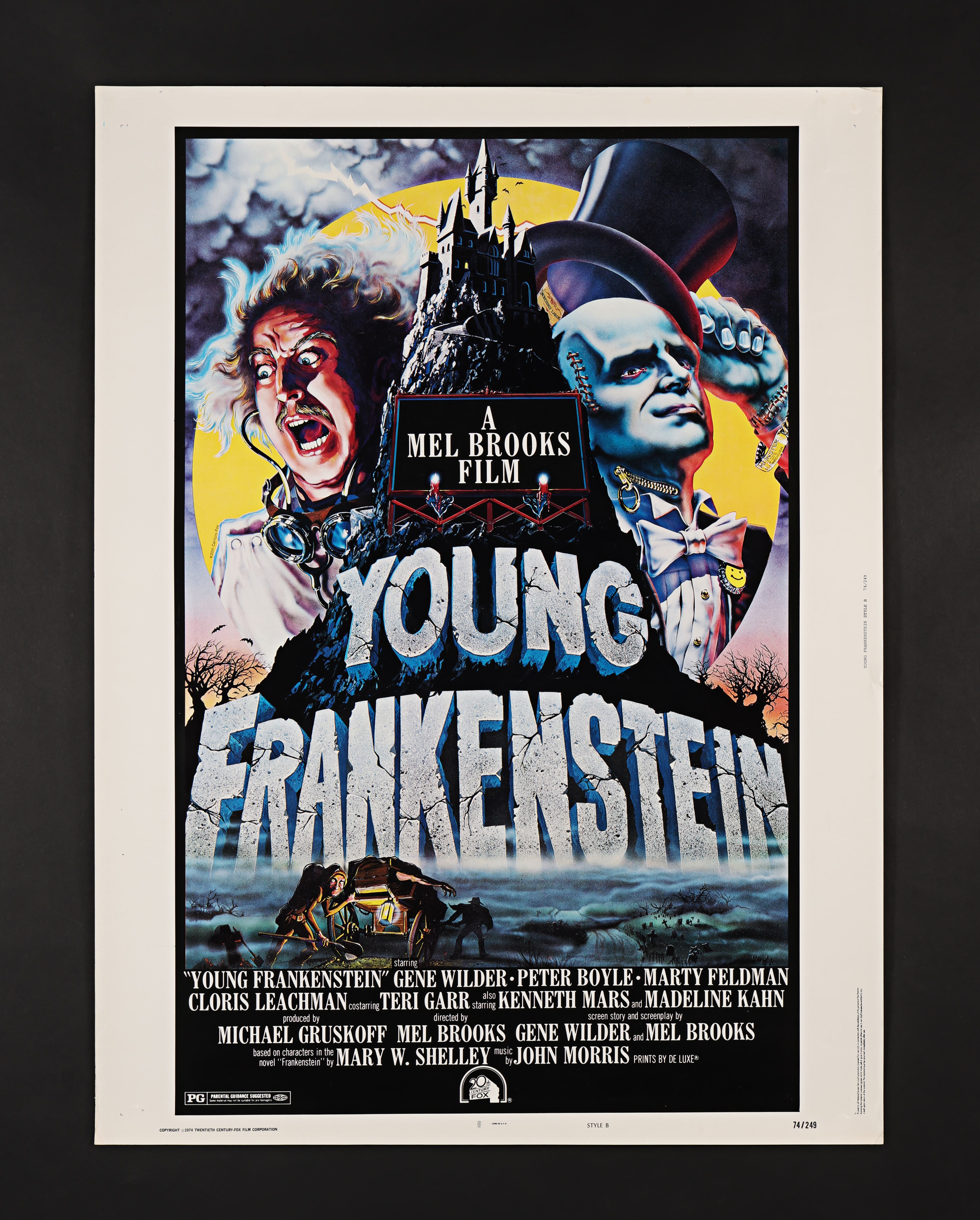 YOUNG FRANKENSTEIN (1974) - US 30 x 40 Poster, 1974