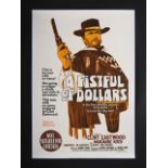 A FISTFUL OF DOLLARS (1964) - David Frangioni Collection: Australian One-Sheet - Linen-Backed, 1967