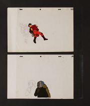 AKIRA (1988) - Two Original Hand-Painted Animation Cels, 1988