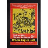 WHERE EAGLES DARE (1968) - David Frangioni Collection: British 40 x 60, 1968