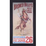 BRONCO BILLY (1980) - David Frangioni Collection: Clint Eastwood Autographed Special Promotional Pos
