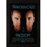 FACE/OFF (1997) - John Woo Autographed US Advance One-Sheet, 1997