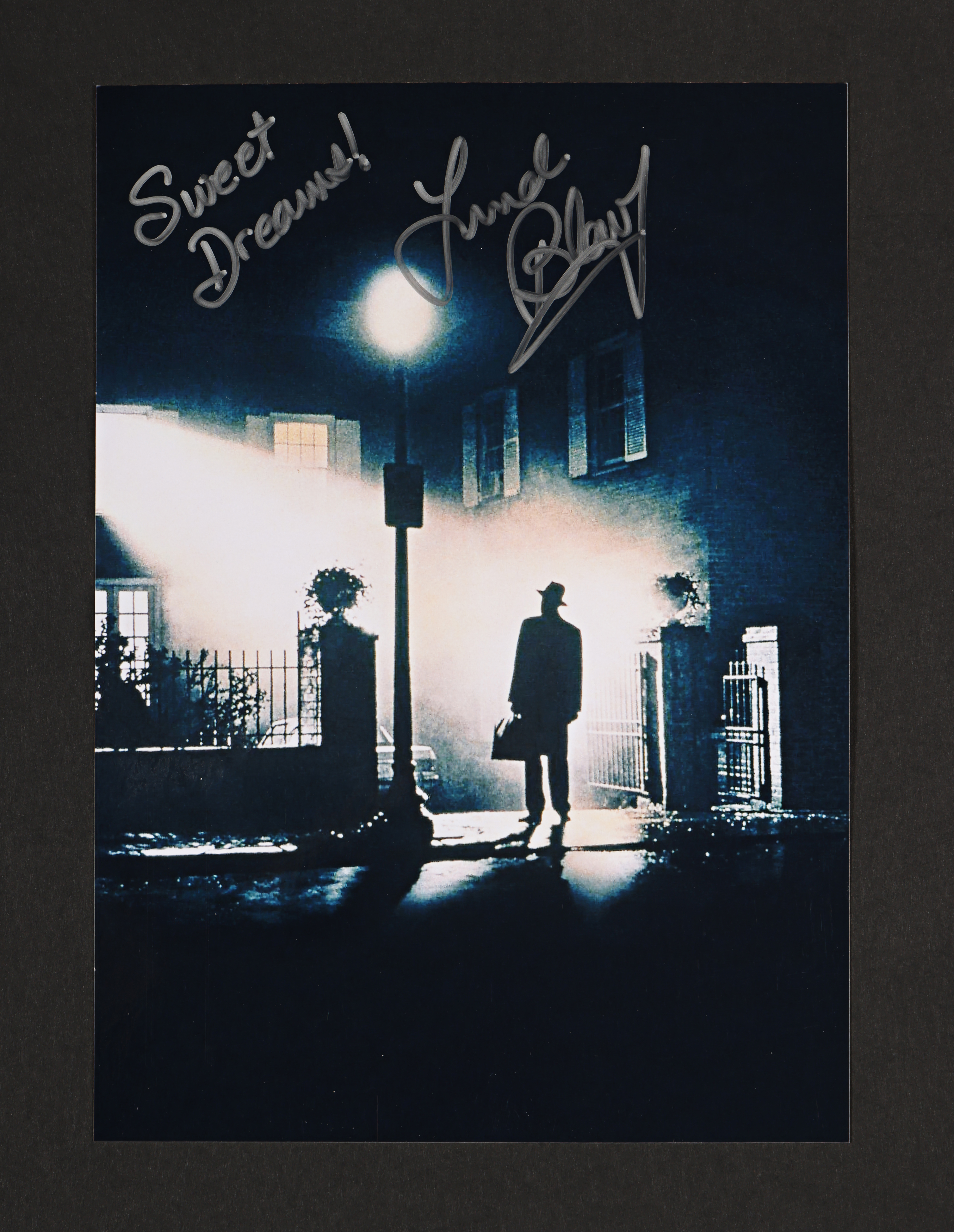 THE EXORCIST (1973) - Linda Blair Autographed and Annotated Photograph