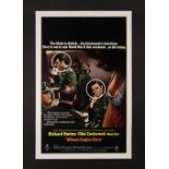 WHERE EAGLES DARE (1968) - US One-Sheet, Style B - Linen-Backed, 1968