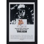 THX 1138 (1971) - David Frangioni Collection: US One-Sheet, 1971
