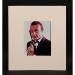 JAMES BOND: SEAN CONNERY - Sean Connery Autographed Still