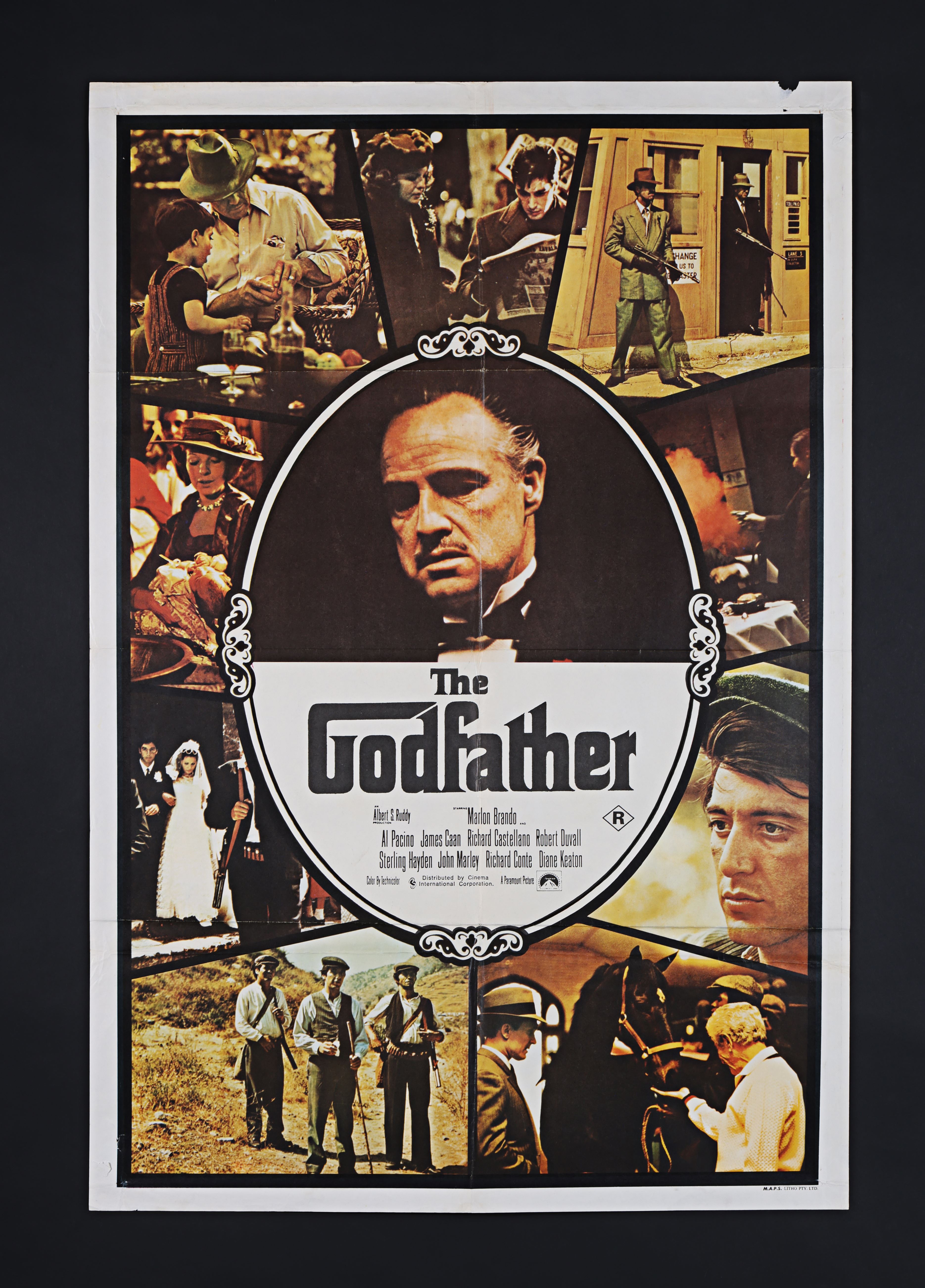THE GODFATHER (1972) - David Frangioni Collection: Australian One-Sheet, 1972