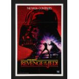 STAR WARS: RETURN OF THE JEDI (1983) - Undated "Revenge" US One-Sheet, 1983
