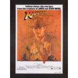 RAIDERS OF THE LOST ARK (1981) - Harrison Ford Autographed Poster