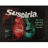 SUSPIRIA (1977) - UK Quad, 1977