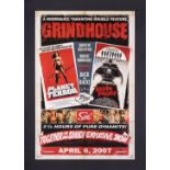 GRINDHOUSE (2007) - Rosario Dawson and Rose McGowan Autographed Poster