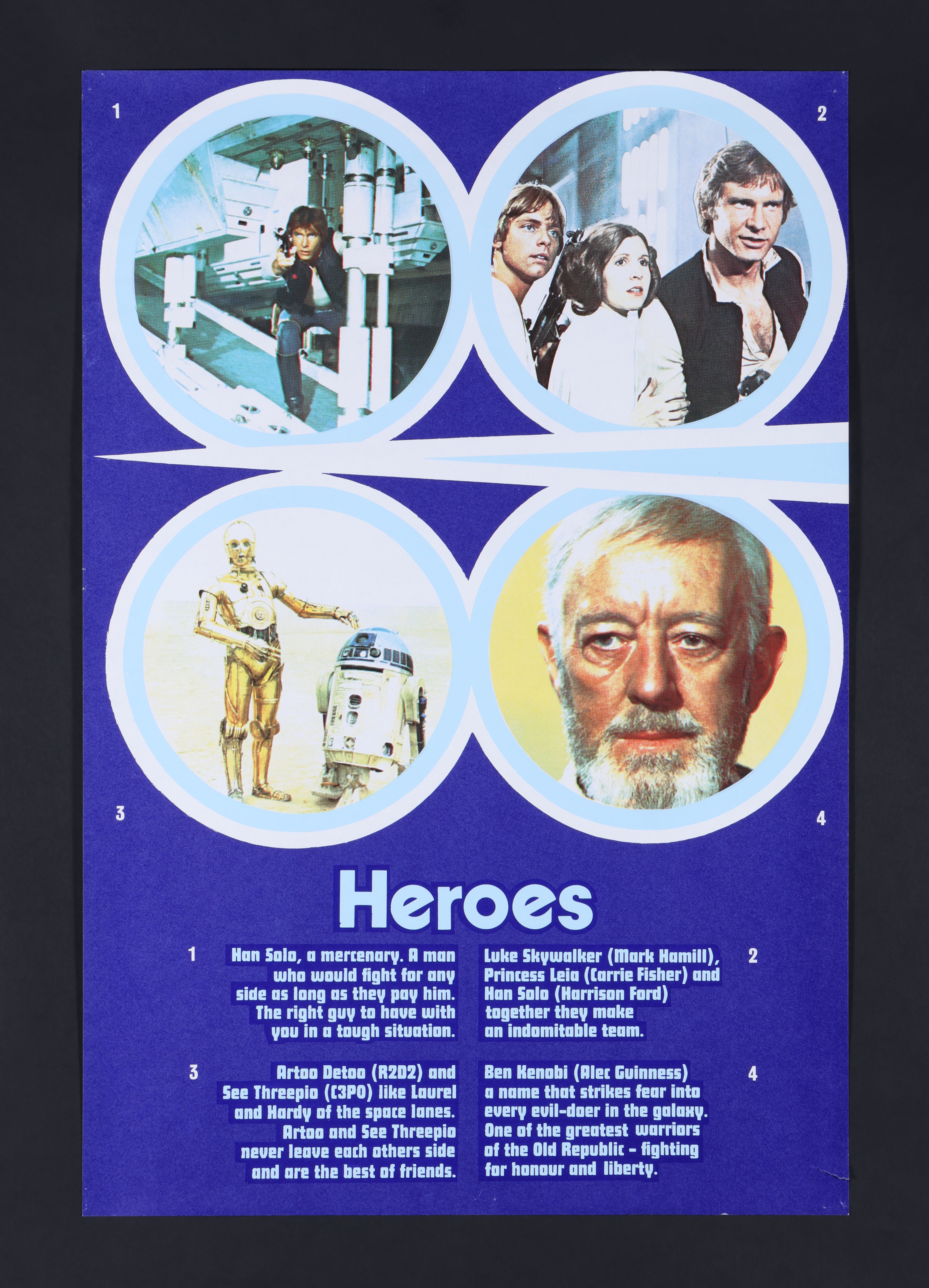 STAR WARS: A NEW HOPE (1977) - David Frangioni Collection: Complete Marler Haley Set - Quad and Four - Image 3 of 5