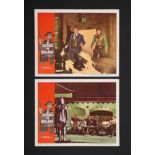 A FISTFUL OF DOLLARS (1964) - David Frangioni Collection: Set of Eight US Lobby Cards, 1967