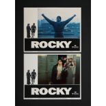ROCKY (1976) - David Frangioni Collection: Set of Eight US Lobby Cards, 1976