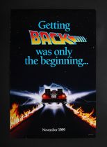 BACK TO THE FUTURE PART II (1989) - David Frangioni Collection: US Teaser One-Sheet, 1989