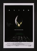 ALIEN (1979) - Sigourney Weaver Autographed Poster