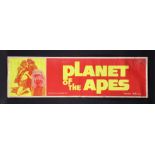 PLANET OF THE APES (1968) - David Frangioni Collection: US Paper Banner, 1968