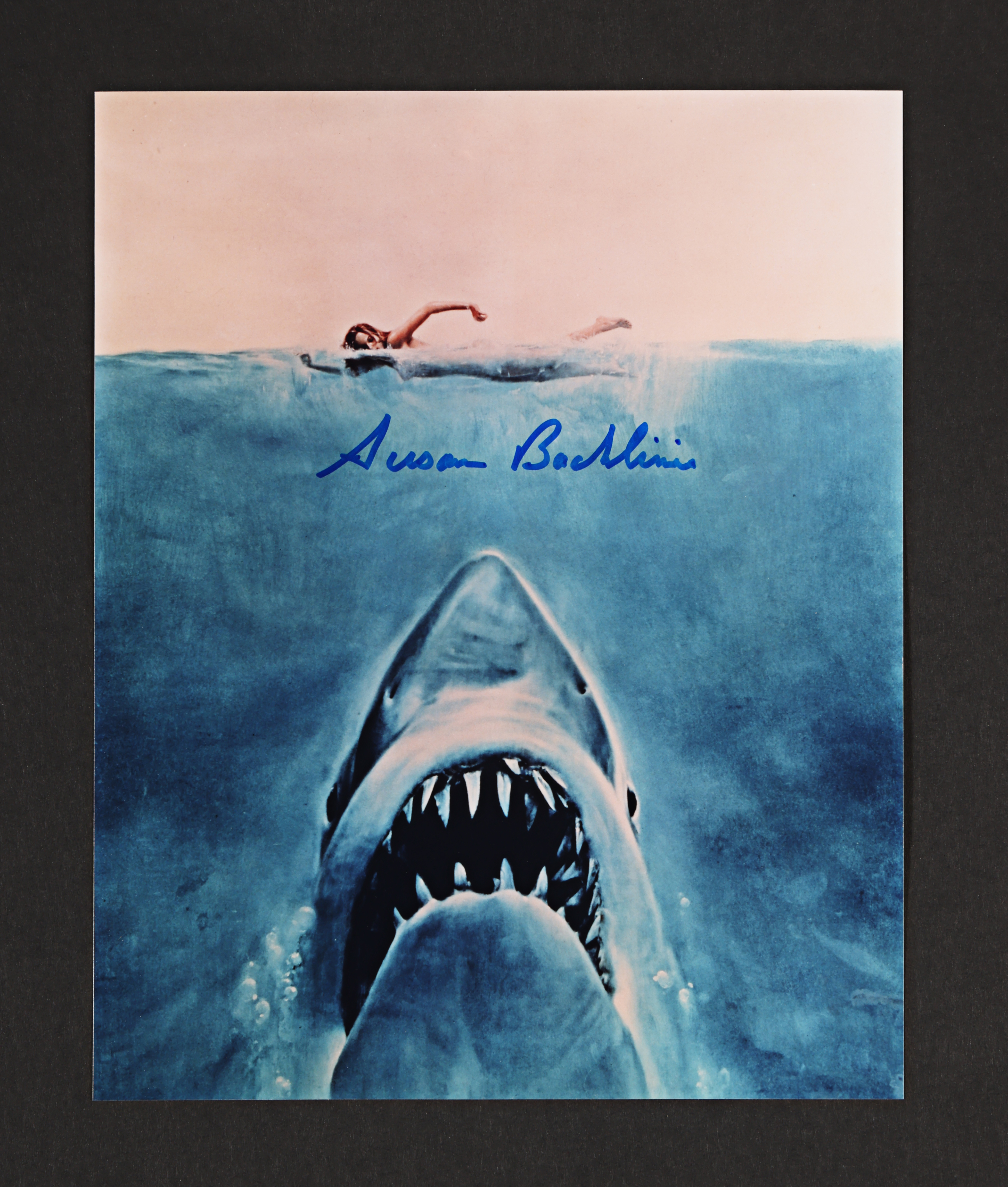 JAWS (1975) - David Frangioni Collection: Susan Backlinie Autographed Photo