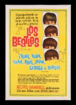 A HARD DAY'S NIGHT (1964) - Argentinian Poster - Linen-Backed, 1964