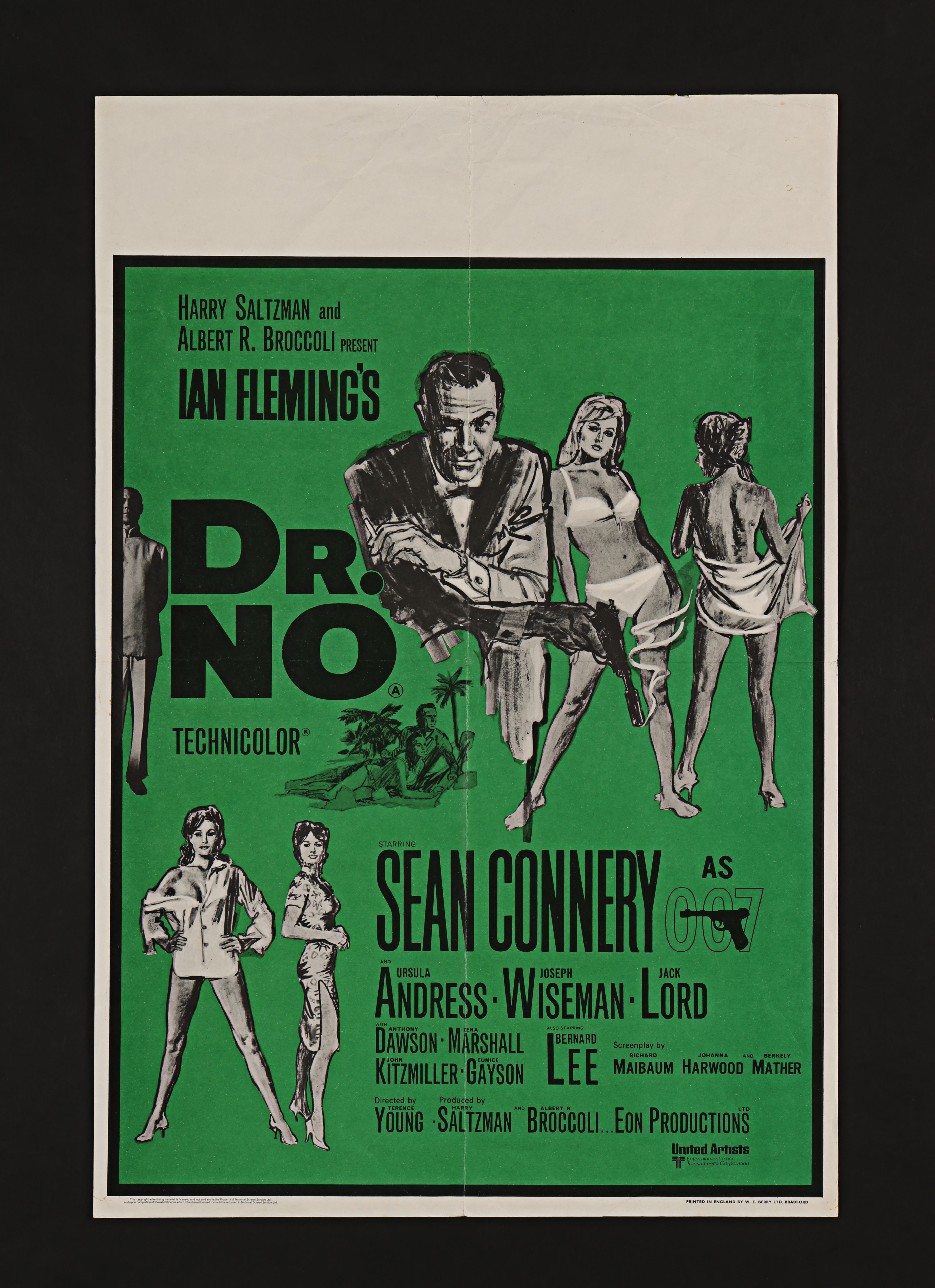 JAMES BOND: DR. NO (1962) - British Double-Crown, 1968