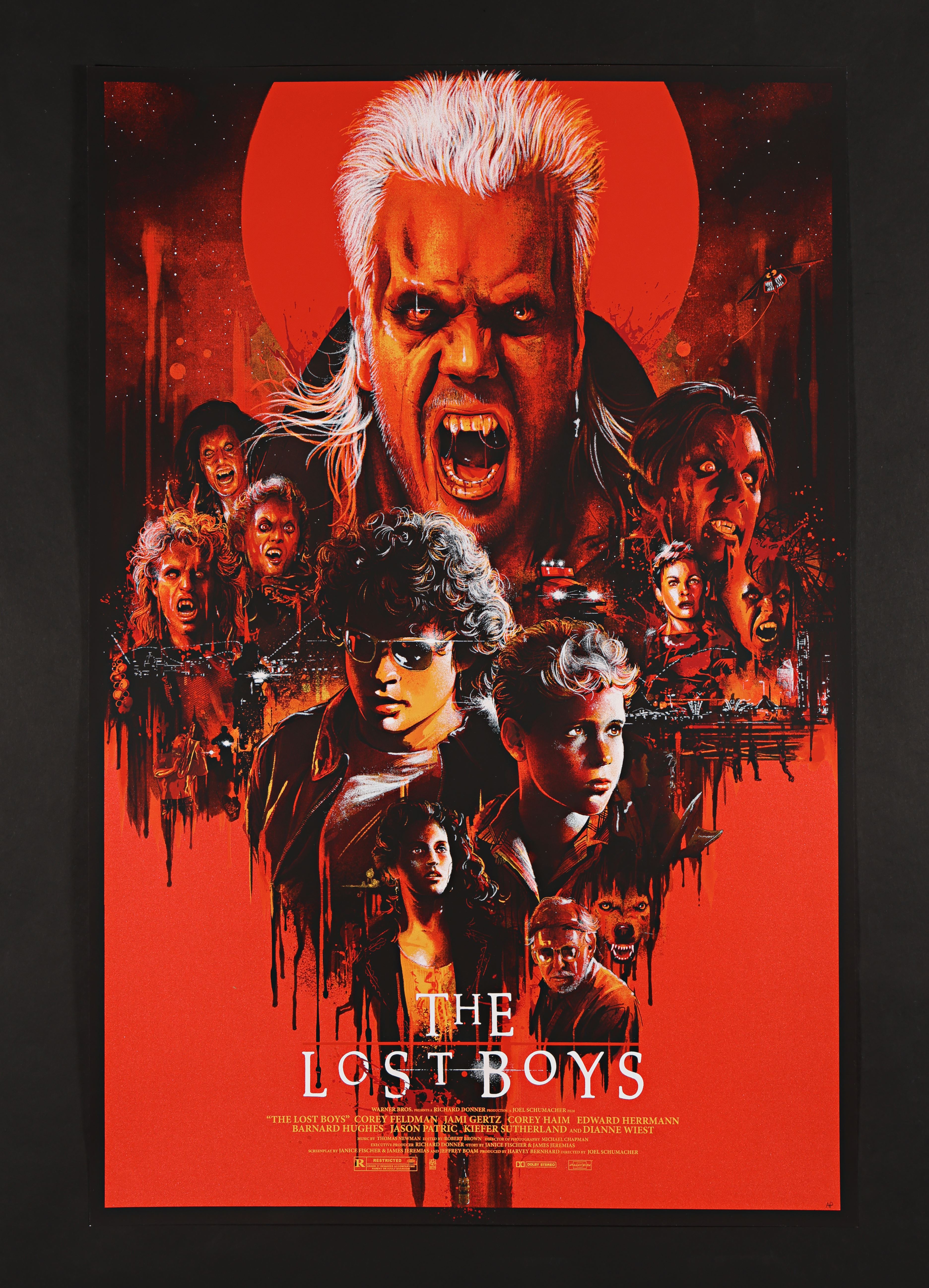 THE LOST BOYS (1987) - Hand-Annotated Limited Edition Artist's Proof Print by Vance Kelly, 2018