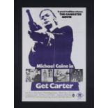 GET CARTER (1971) - David Frangioni Collection: Australian One-Sheet, 1971