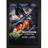 BATMAN FOREVER (1995) - Val Kilmer Autographed Poster