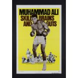 LEGENDS OF THE RING: MUHAMMAD ALI - SKILL, BRAINS AND GUTS (1975) - David Frangioni Collection: US O