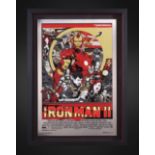 IRON MAN II (2010) - Signed and Hand-Numbered Limited Edition Metal Print by Tyler Stout, 2010