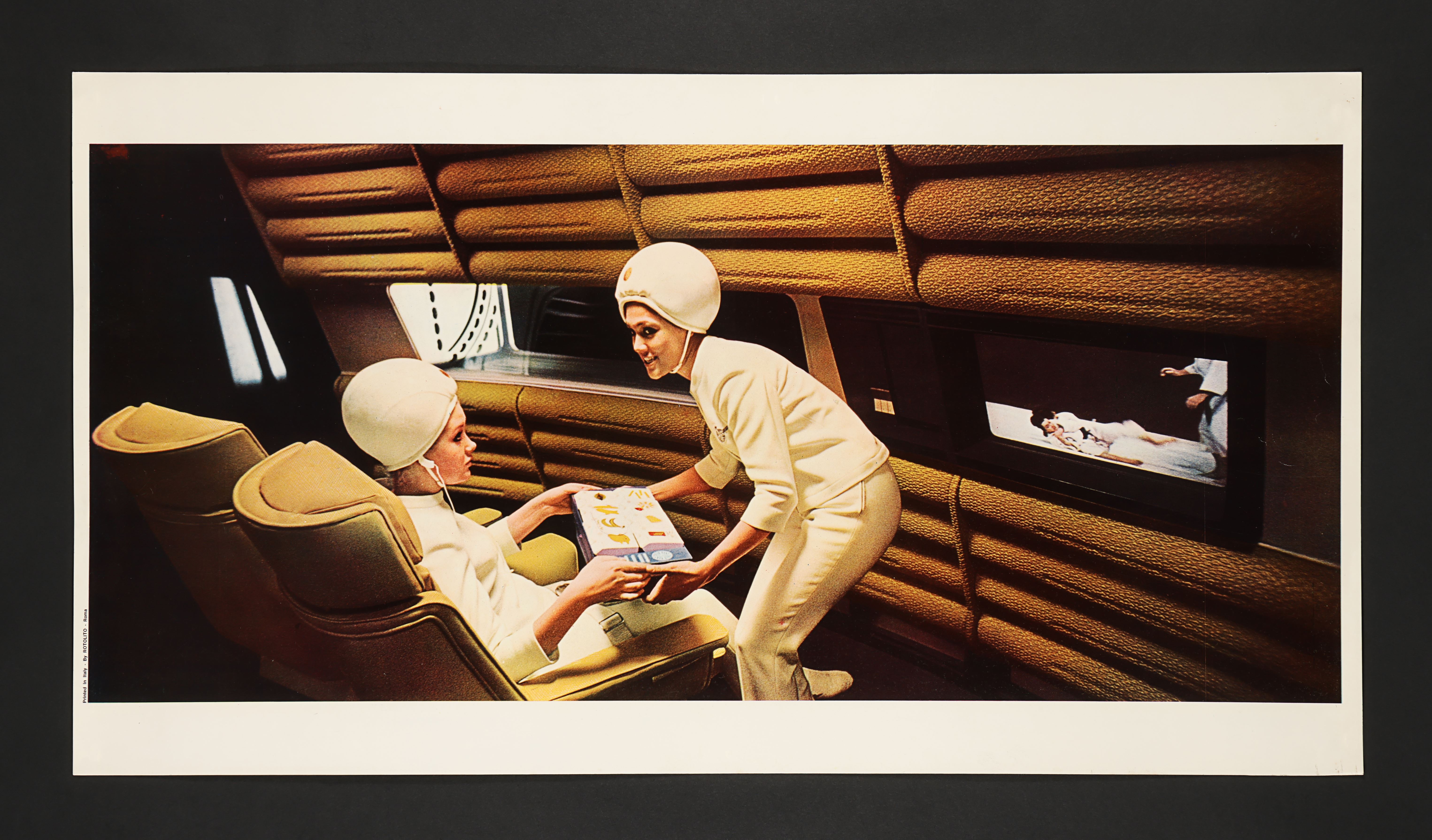 2001: A SPACE ODYSSEY (1968) - Large Cinerama Italian Photobusta, 1968