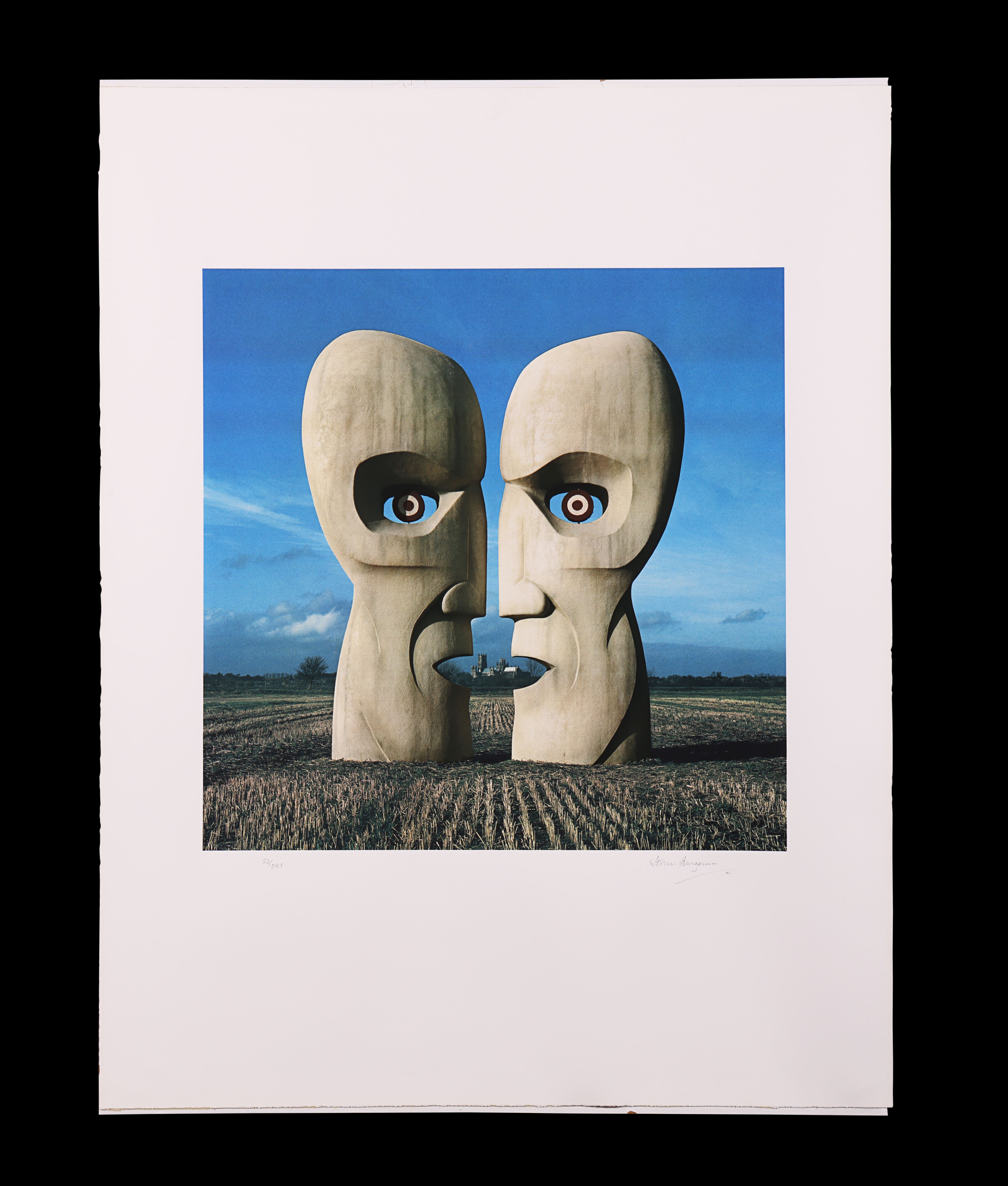 PINK FLOYD - Limited Edition The Division Bell Print Signed by Artist Storm Thorgerson, 2001