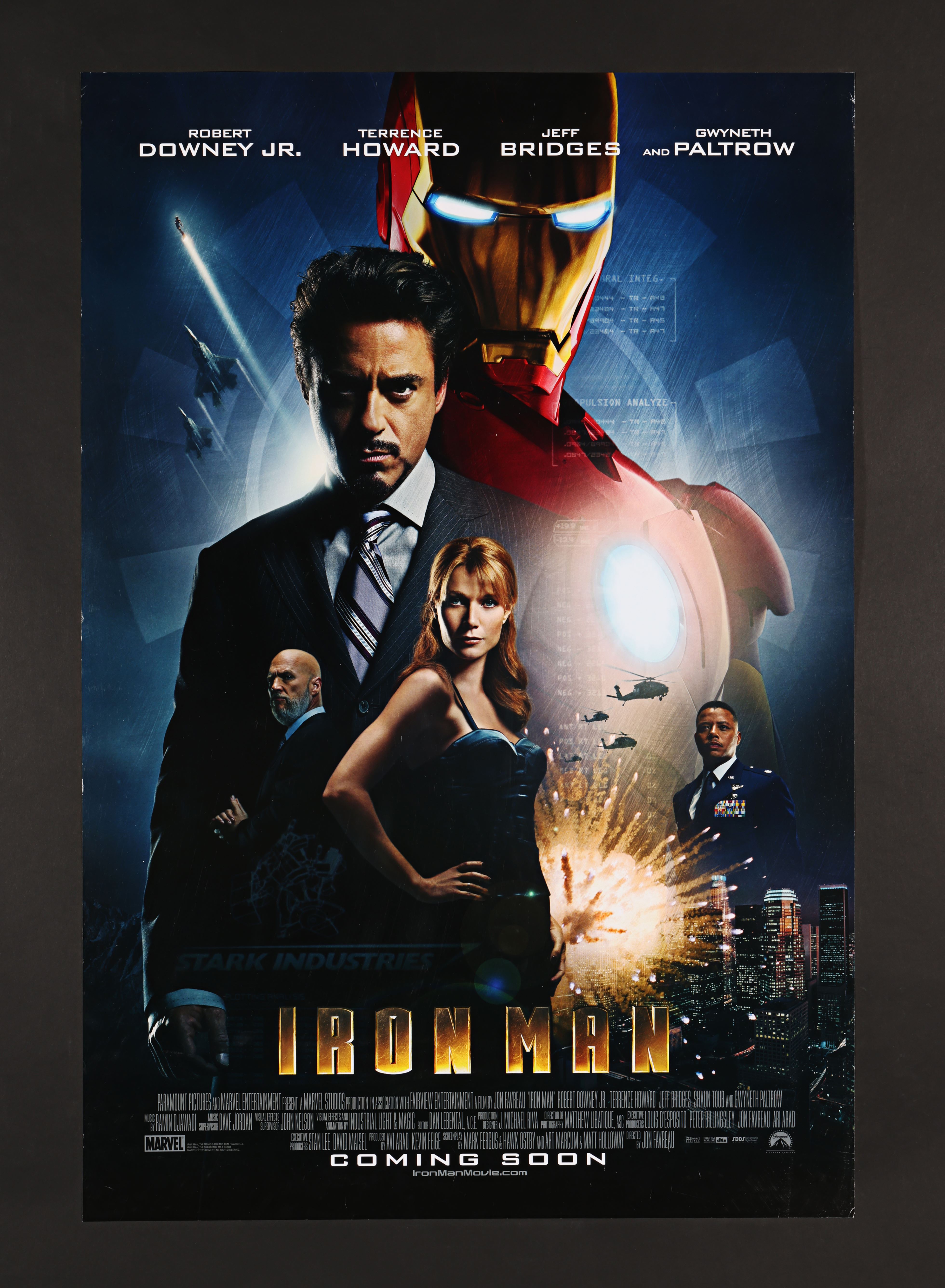IRON MAN (2008) - Two British One-Sheets - Advance and Teaser, 2008 - Image 2 of 2