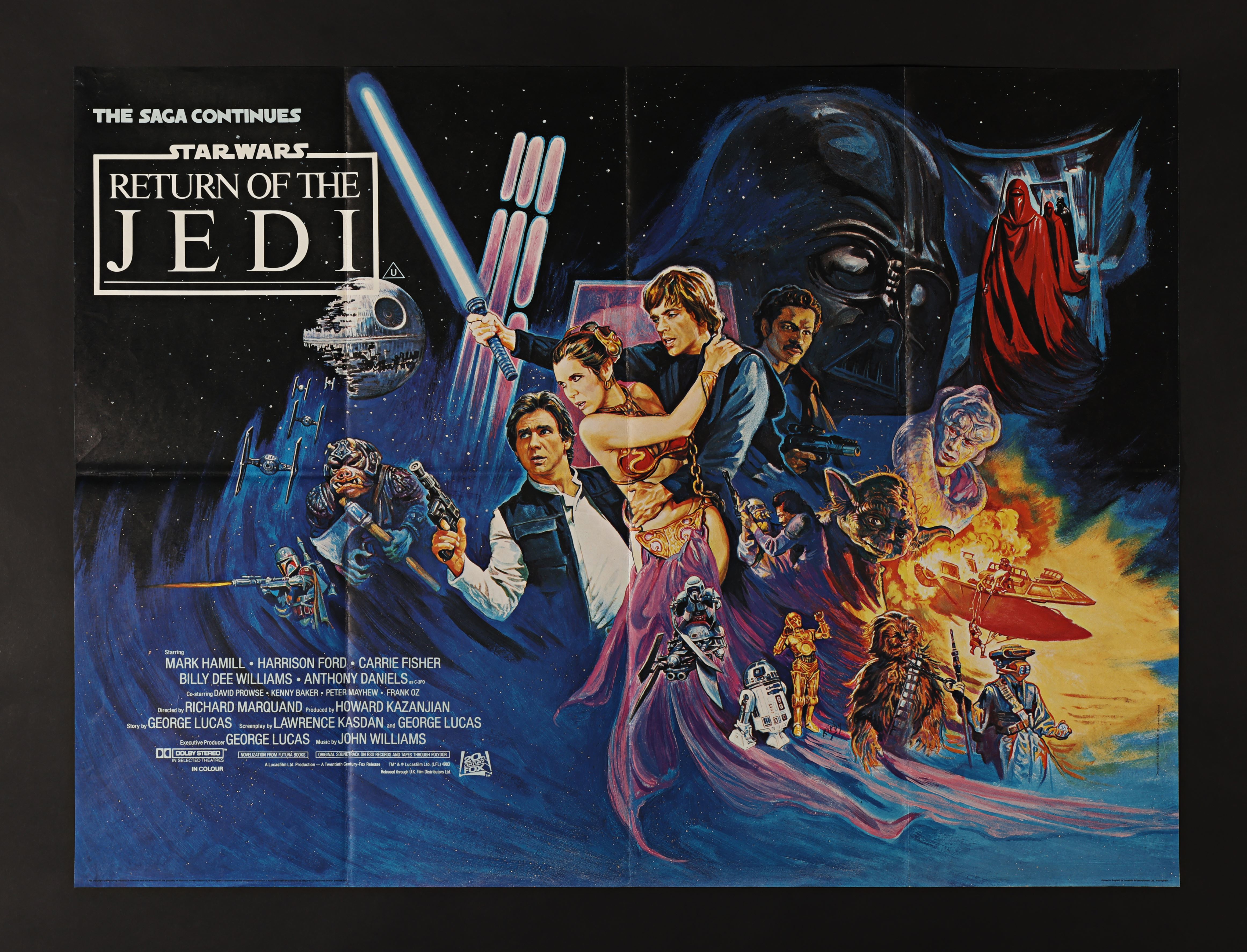 STAR WARS: RETURN OF THE JEDI (1983) - UK Quad, 1983