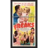 FREAKS (1932) - US Three-Sheet, 1949