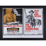 JAMES BOND: GOLDFINGER (1964) / FOR A FEW DOLLARS MORE (1965) - David Frangioni Collection: Double B