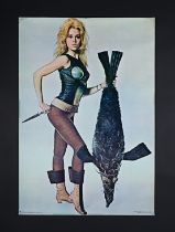 BARBARELLA (1968) - David Frangioni Collection: US Special Poster, 1968