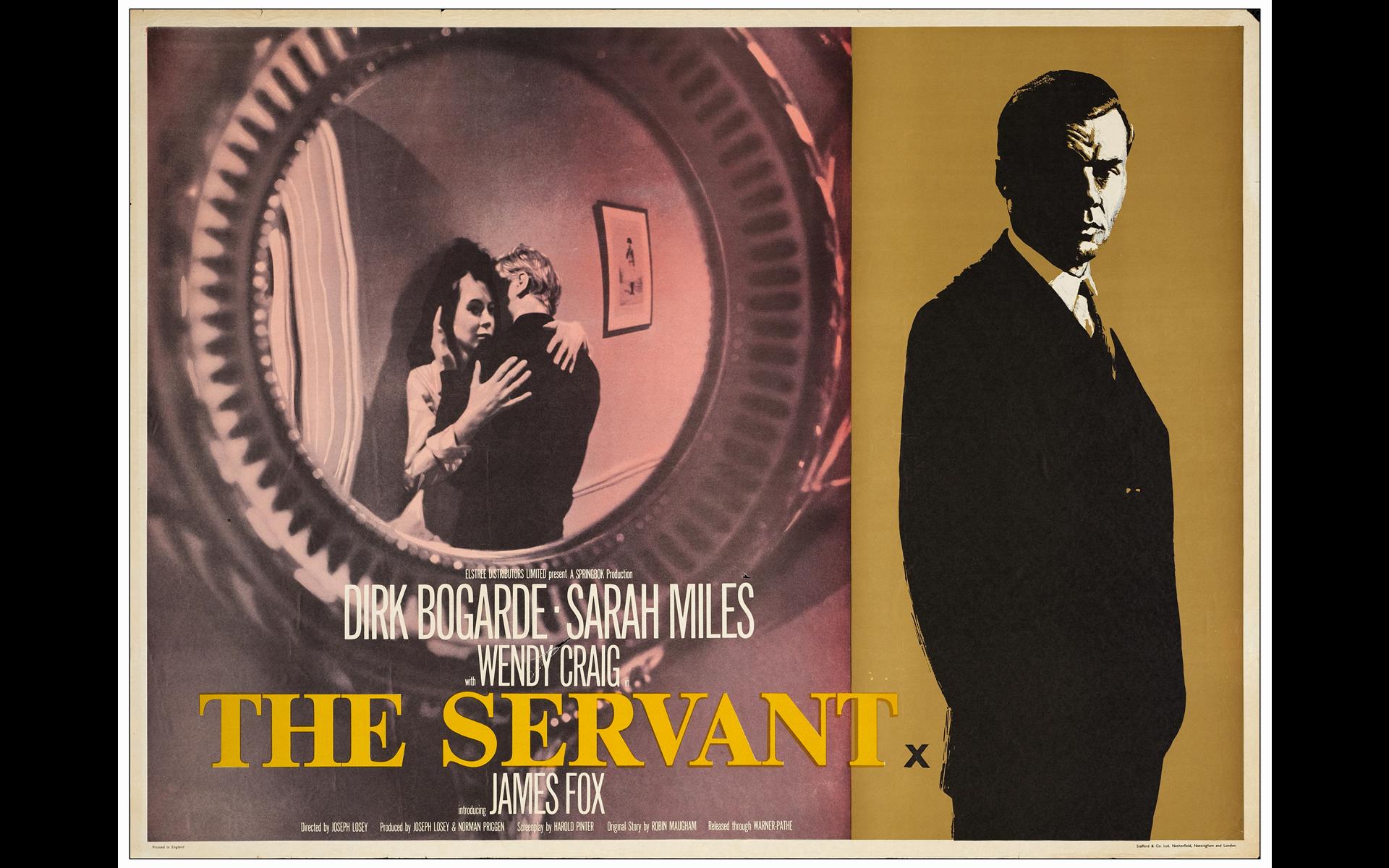 THE SERVANT - British Quad (30" x 40"); Fine- Rolled