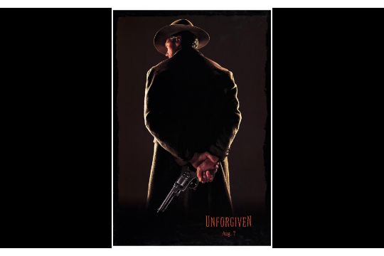 UNFORGIVEN - One Sheet (27" x 40"); Double-Sided Advance; Very Fine+ Rolled