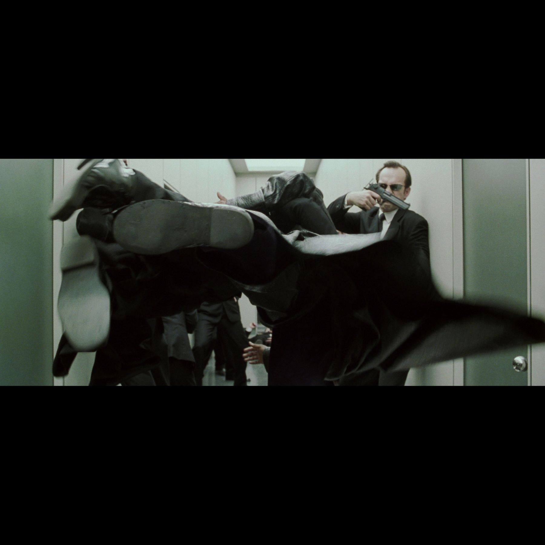 THE MATRIX RELOADED (2003)/THE MATRIX REVOLUTIONS (2003) - Agent Smith's (Hugo Weaving) Stunt Desert - Image 17 of 18